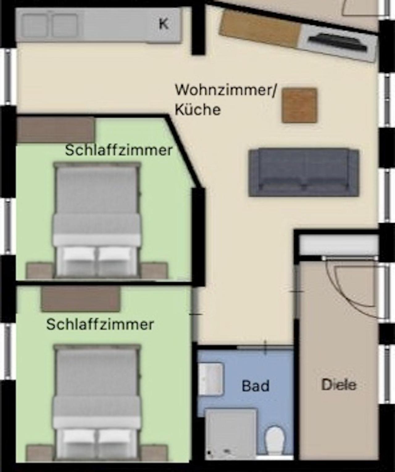 Aeuchen Am Rosenthal Apartment Monschau Room photo